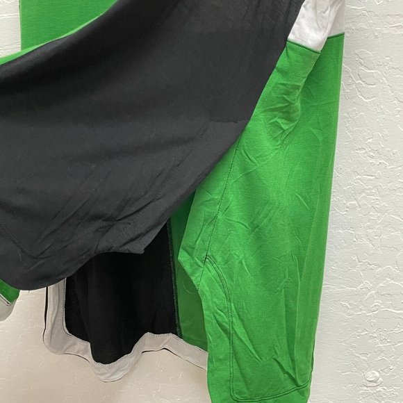 Derek Lam 10C Athleta Tank Top Women’s M‎ Green Blue White Colorblock Hi Lo Hem - Picture 8 of 9